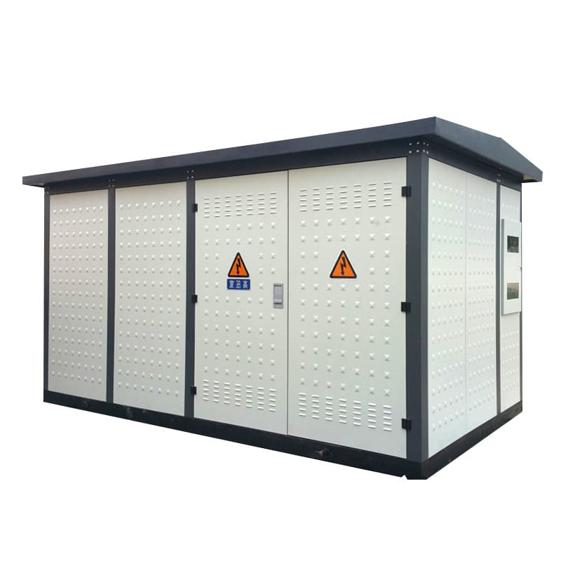 Export-ready prefabricated cabin box-type substation complete photovoltaic step-up box transformer 2500kva box-type transformer 2000kva