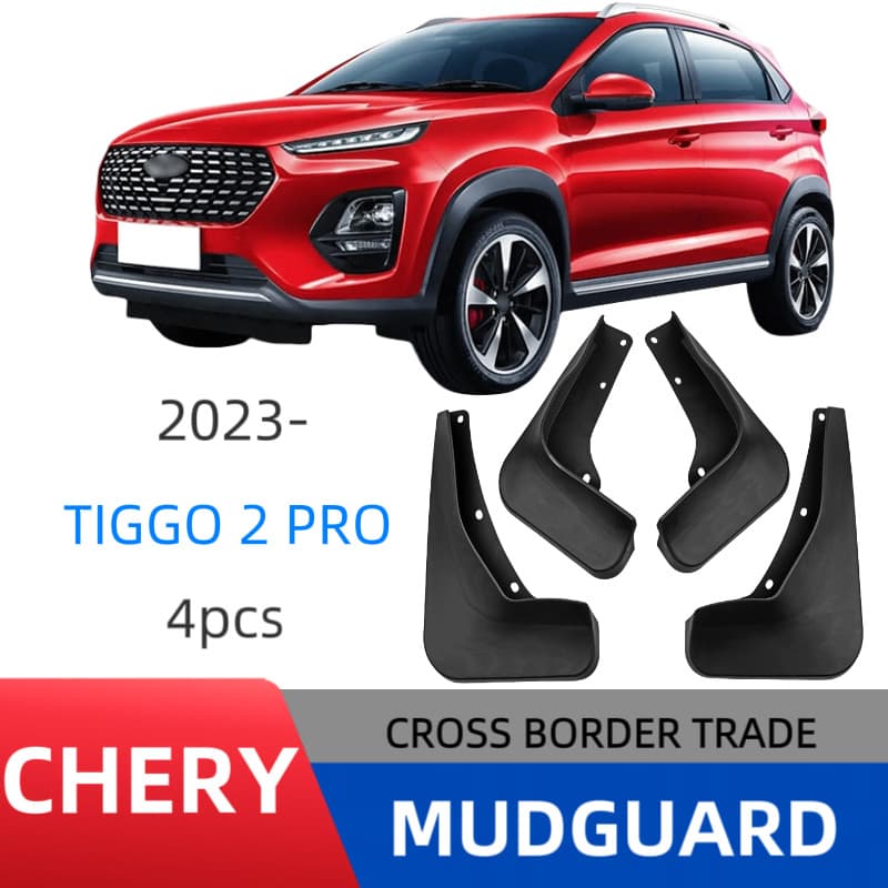 Mud Flaps for Chery Tiggo 2 Pro 2023 Model Export Cross-Border Mudguard Car Mud Flap Modification