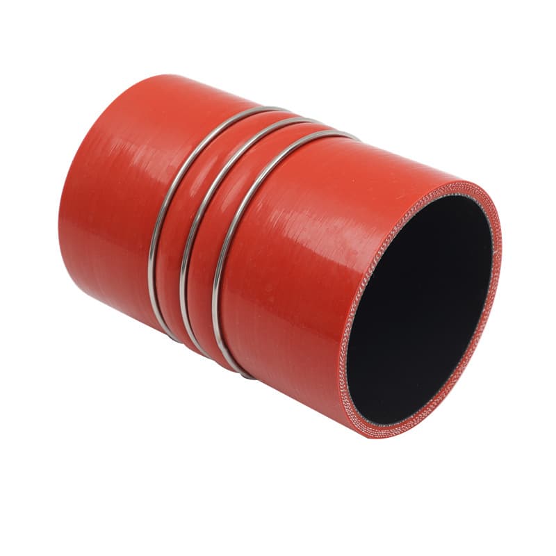 Factory Direct Automotive Silicone Hose Multi-Layer Fabric Inserted Hump Hose Intake Hose High Temperature Resistant Explosion-Proof Steel Ring Hump Hose