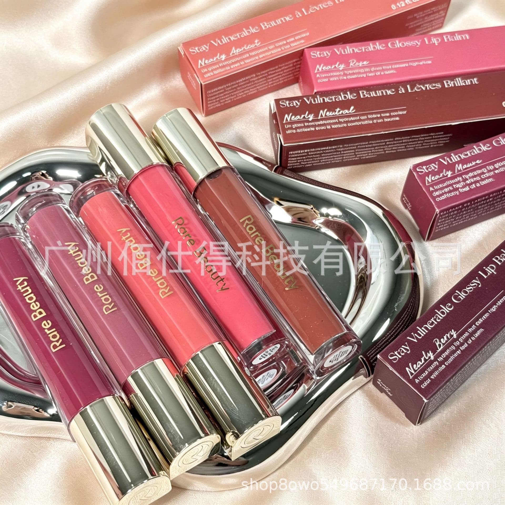 In Stock Rare Beauty Selena Moisturizing Shiny Lip Glaze Lip Gloss Nearly Neutral 3.8ml