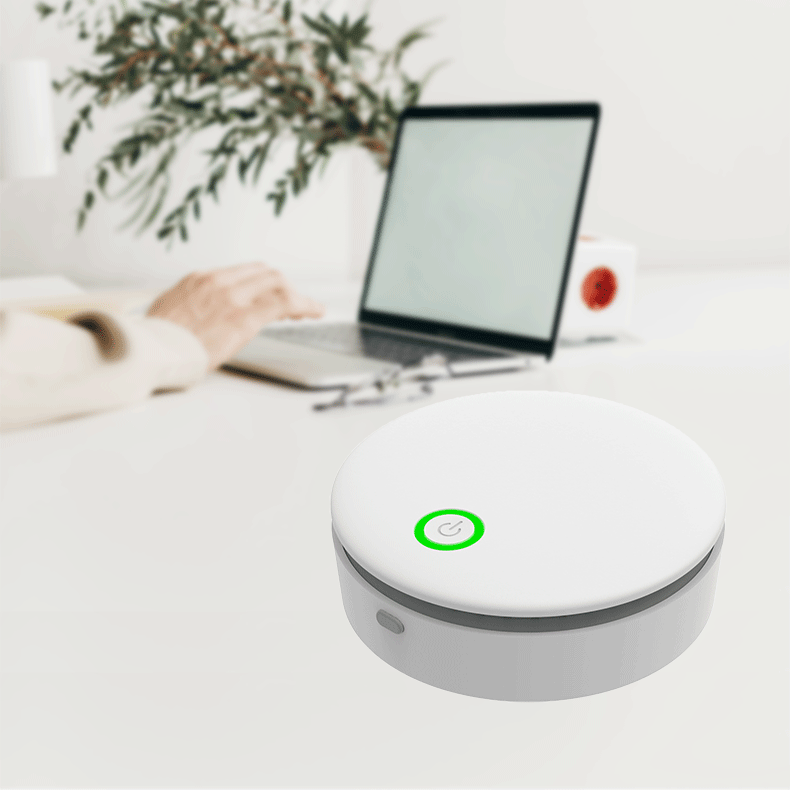 Enerfer Negative Ion Ozone Disinfection Machine, Office Desktop Deodorizer, Car Air Purifier
