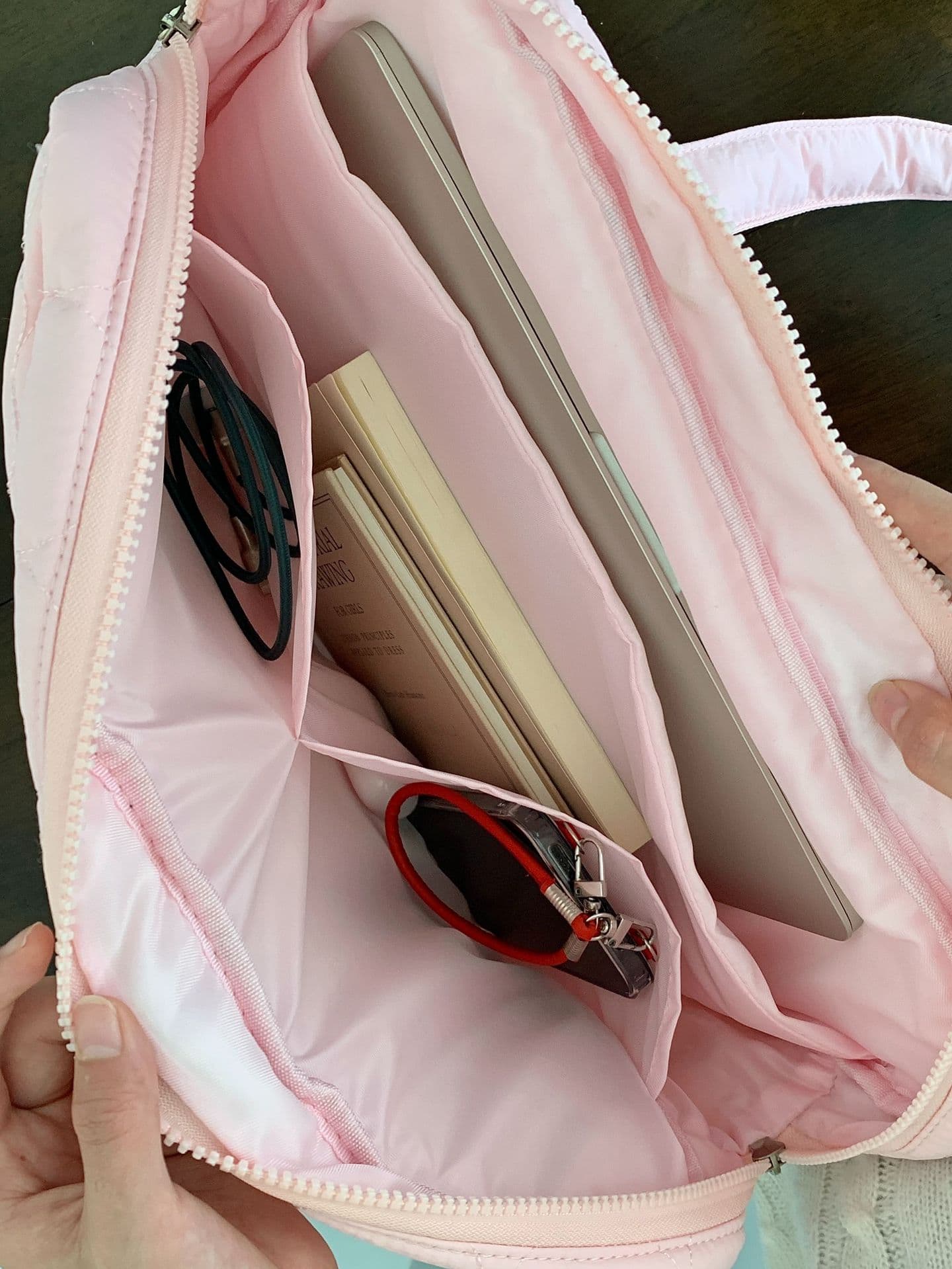 Korean Cross-Border Bestseller INS Laptop Bag Large Capacity Universal Travel Bag Notebook Sleeve