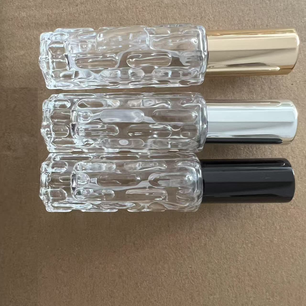 Wholesale Transparent Glass Perfume Refill Bottle 10ml High-End Perfume Bottle Portable Mini Fine Mist Spray Bottle Empty Bottle