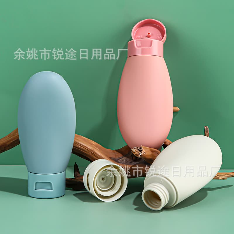 Shampoo and Shower Gel Set Bottles, Travel Refill Portable Cosmetic Containers, Outdoor Portable Cream Jars