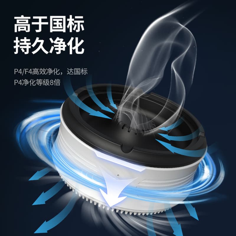 2024 New Car Ashtray Fully Automatic Smart with Lid Multi-functional Anti-ash Fly Anti-smoke Odor Vehicle Ashtray