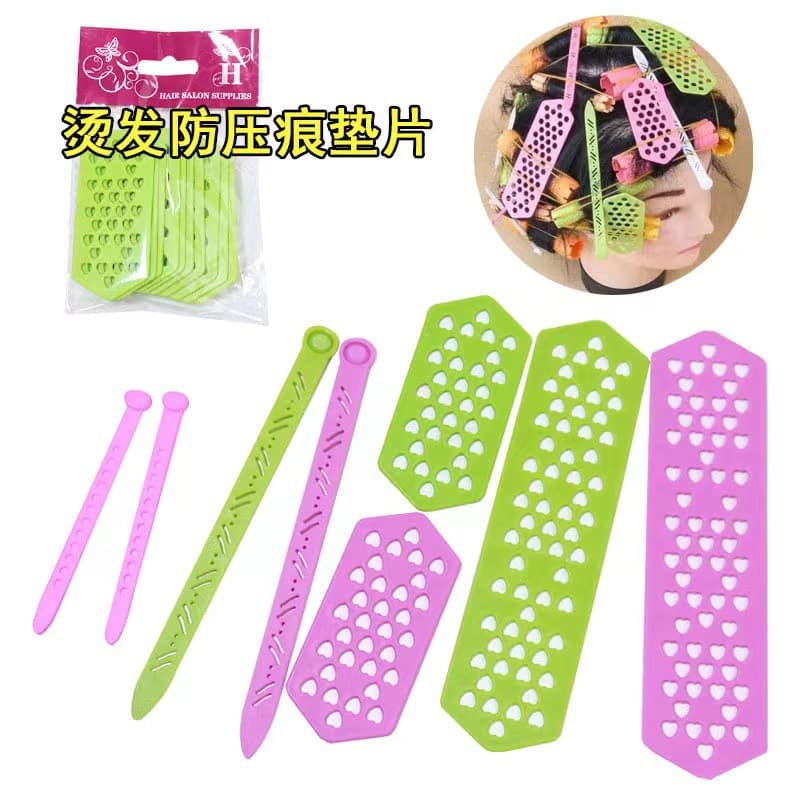 Wholesale High-Temperature Resistant Anti-Rubber Band Indentation Pad, Hair Perm Needle, Seamless Hair Pin, Perm Rod Pad