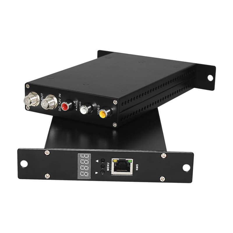 Single-Channel SD Digital TV System Monitoring and Streaming HD Encoder Modulator AV to DTMB DVBC ATSC