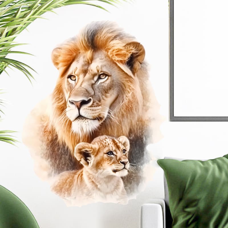 Cross-border Cartoon Cute Animal Wallpaper Living Room Bedroom Decorative Painting Children's Room Adorable Pet Animal Wallpaper Wholesale Self-adhesive