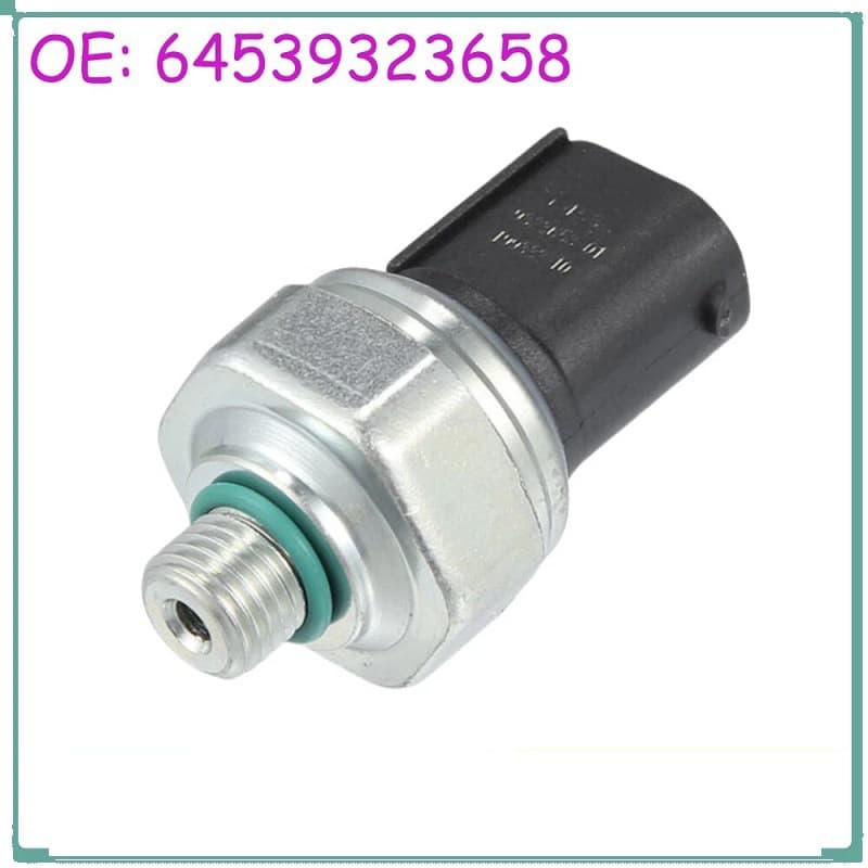 64539323658 Air Conditioning Pressure Sensor Compatible with 11-19 BMW MINI E39 E46 E38 E53