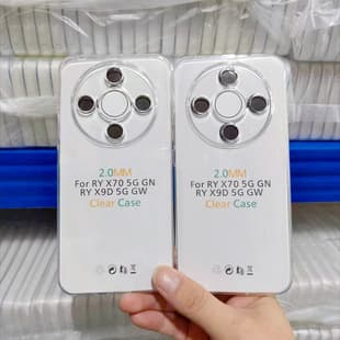 2.0mm High Transparency TPU Clear Case for Honor X9D 5G, Transparent TPU Precision Cutout Anti-Drop Phone Case