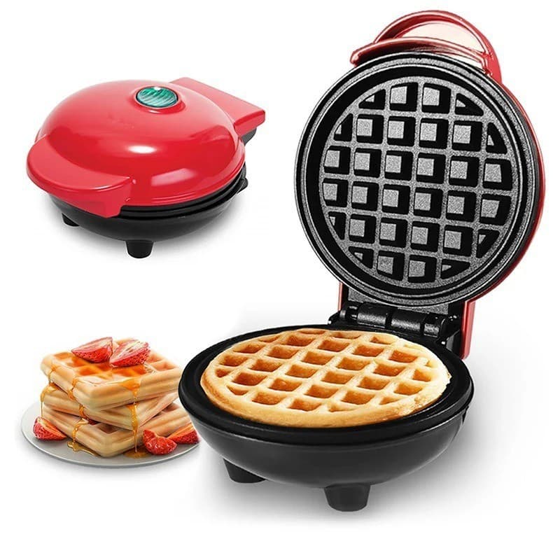 Cross-border mini waffle baking pan bread machine cake baking waffle pancake machine sandwich breakfast machine home