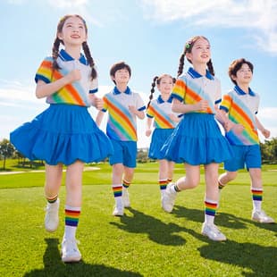 Children's Day Performance Costume Summer New Style Elementary School Uniform Class Uniform Sports Meeting Cheerleading Uniform Kindergarten Uniform