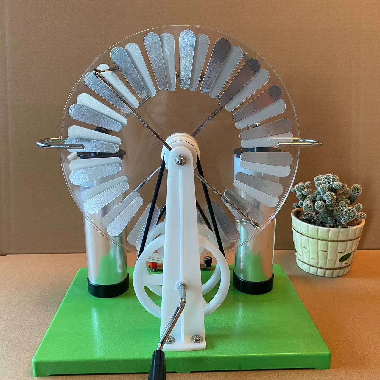 Teaching instrument 23008 induction motor junior high school physics electrical teaching aids electrostatic induction motor