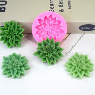 Cake Decoration Holly Leaf Silicone Mold DIY Flower Floral Mousse Cake Candy Ornament Candle Gypsum Mold