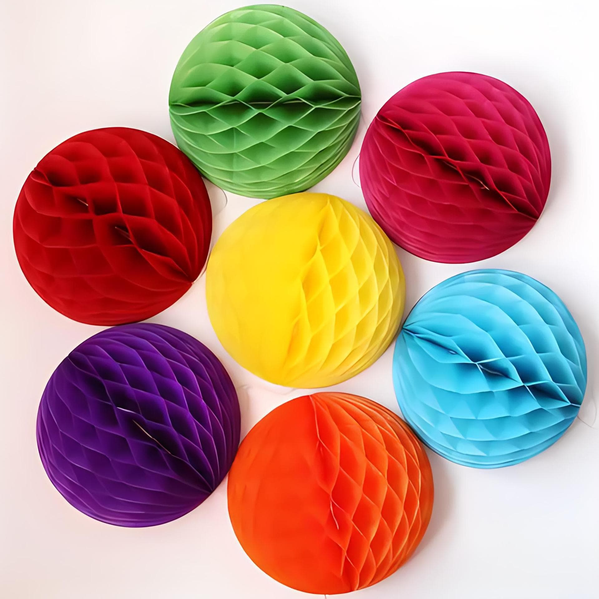 Factory Wholesale Honeycomb Ball Wedding Pillar Background Decoration Wedding Arrangement Shopping Mall Hanging Lantern