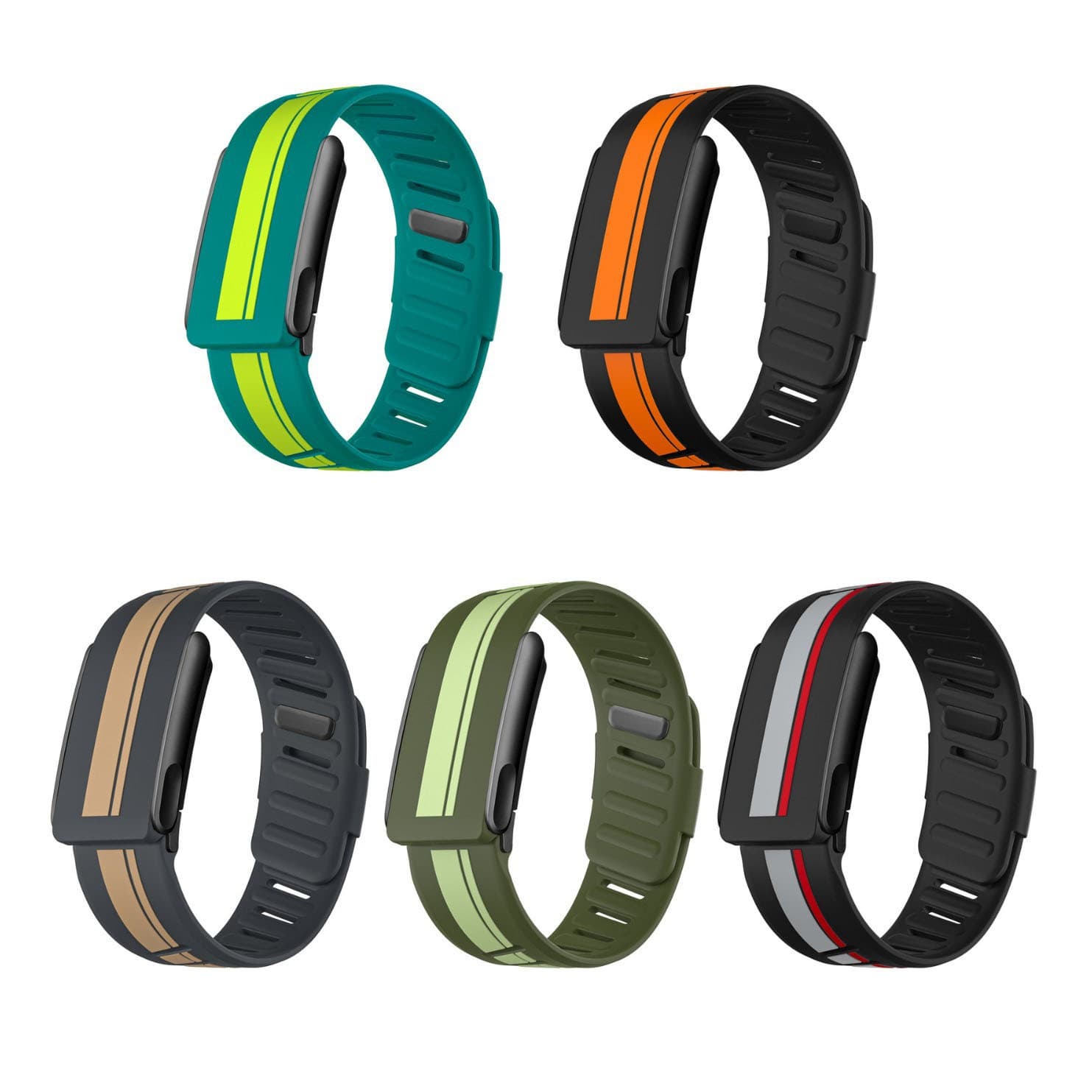 Suitable for the new Whoop5.0 watch strap MG two-color drip silicone sports wristband wholesale