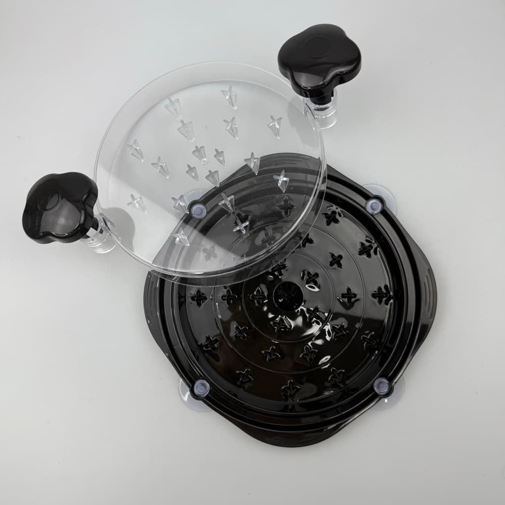 Chicken Shredder Machine Suction Cup Type Transparent Lid Chicken Meat Shredder Shredding and Slicing Machine