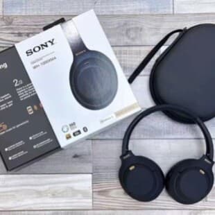 New High-end WH1000XM4 Active Noise Cancelling Over-ear Bluetooth Headphones Wireless Call Sports Headphones with Storage