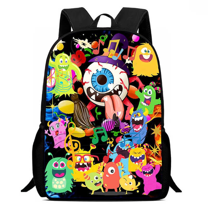 My Singing Monsters Anime Backpack Crossbody Bag for Men and Women