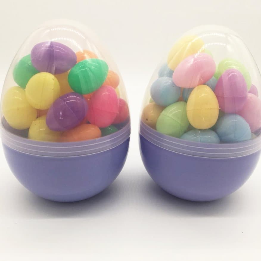 Factory 25cm 20cm Easter Egg Set Children DIY Gift Plastic Toy Present