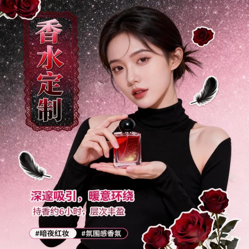 Cross-border Perfume Ambiance Fragrance Floral Fruity Women's Perfume Designer Alternative Long-lasting Light Scent OEM Customization