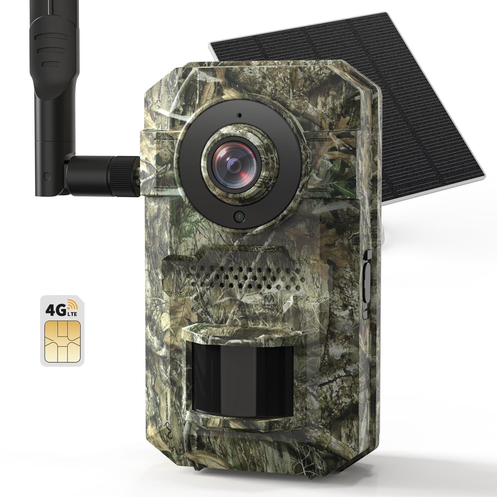 New 4G solar-powered outdoor hunting camera with infrared night vision HD