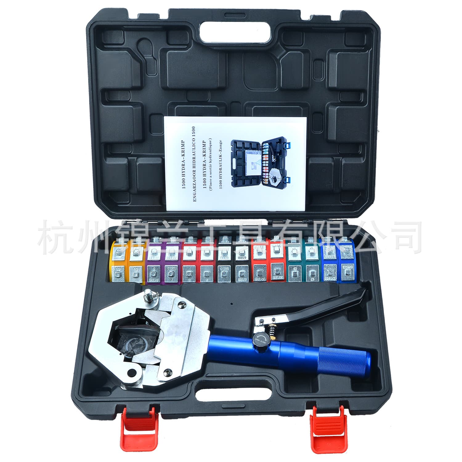 Car Air Conditioning Pipe Crimping Pliers Portable Hydraulic Manual Small Cold Air Pipe Joint Beer Pipe Tool Hydraulic Pliers