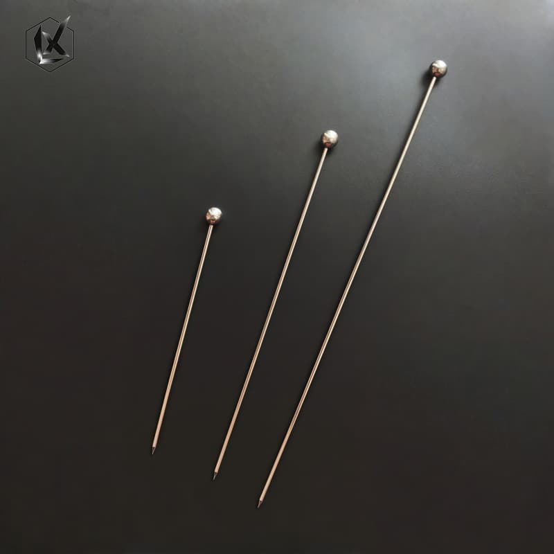 304 Stainless Steel Fruit Picks DIY Cocktail Skewers Barware Decorative Fruit Picks Short/Long Sizes Salad Cocktail Picks