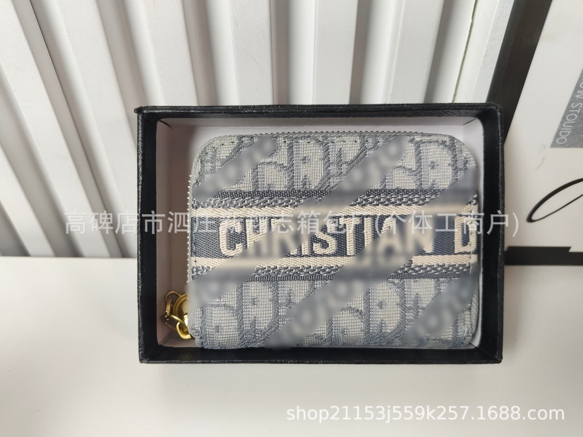 Cross-border Bestseller CD Wallet Embroidered Denim Card Holder Multi-slot Card Case Premium Women's Wallet Purse European & American Fashion