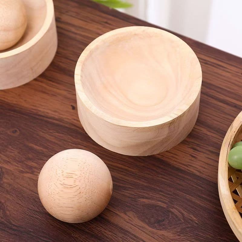 Wooden Dumpling Roller for Home Use, Dumpling Skin Press, Dumpling Mold, Solid Wood Dumpling Skin Press Mold