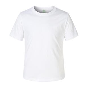 220g Combed Cotton Kids Parent-Child Advertising Shirt Class Shirt Round Neck Culture Embroidery Print Logo Workwear T-Shirt