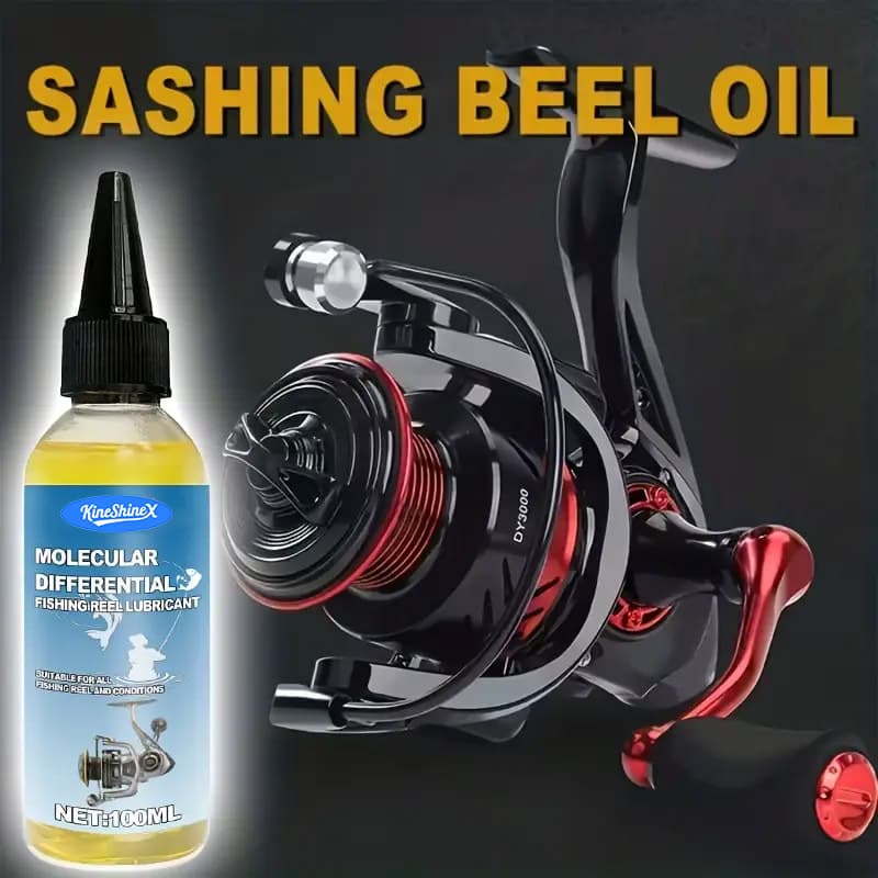 KineShineX Long-lasting Fishing Reel Lubricant Bicycle Chain Oil Treadmill Hair Clipper Shaver Anti-jam