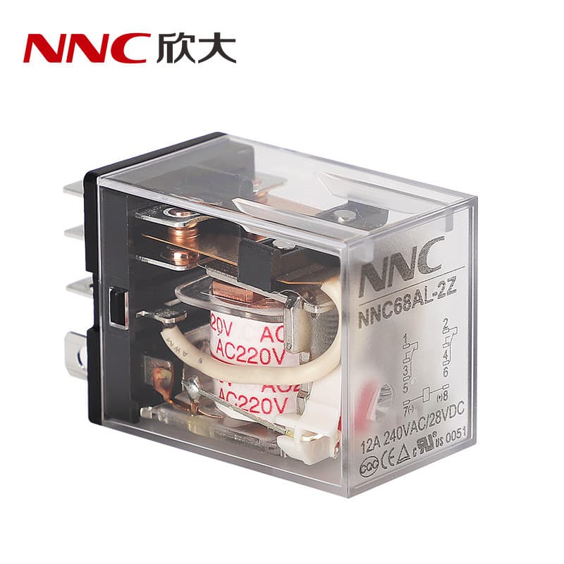 Xinda Electric Genuine Nnc68Al-2Z Two-Group Switching Small Relay Jqx-13F with Light Ly2N Electromagnetic