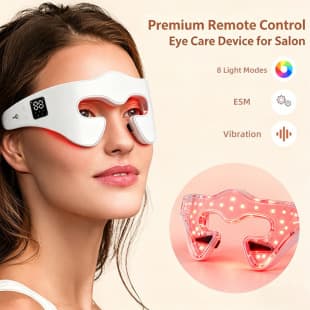 Red and Blue Light Eye Beauty Device, Cross-border New Product, LED Red Light Beauty Face Mask, ESM Beauty Eye Mask, Eye Massager