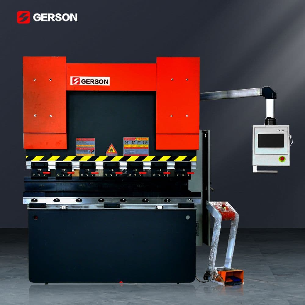 Fully Automatic Dual Servo Small Hydraulic Bending Machine 1.6m TP10S Toggle Axis Fully CNC Bending Machine 40 Ton Bending Machine