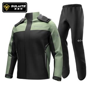 Motorcycle Rain Suit Outdoor Split Riding Rain Jacket and Pants Delivery Rider Oxford Cloth Poncho Set