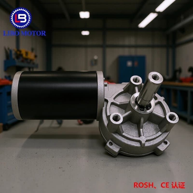 Factory supply DC geared motor, small reduction motor, high torque motor, brushed permanent magnet motor