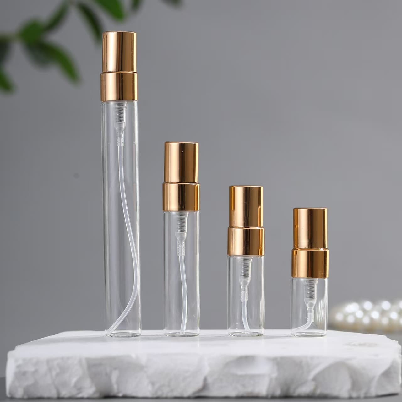 Perfume Refillable Bottle 2ml 3ml 5ml 10ml Perfume Sample Travel Atomizer Spray Empty Bottle