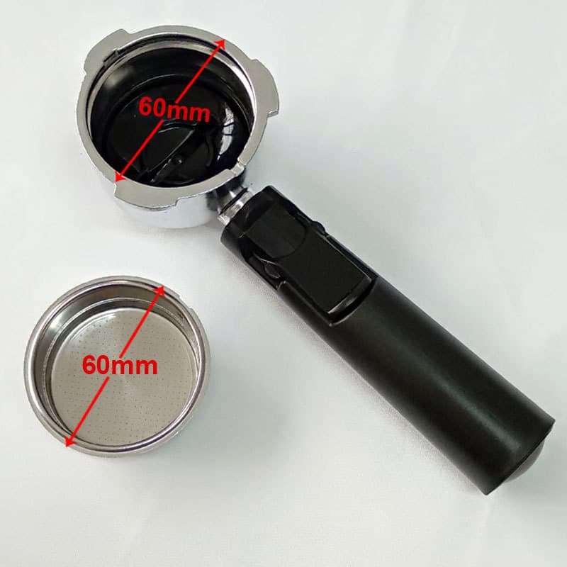 51mm Italian Style Pressure Coffee Machine Handle Bracket Accessories Aluminum Alloy Coffee Machine Handle Filter Homix