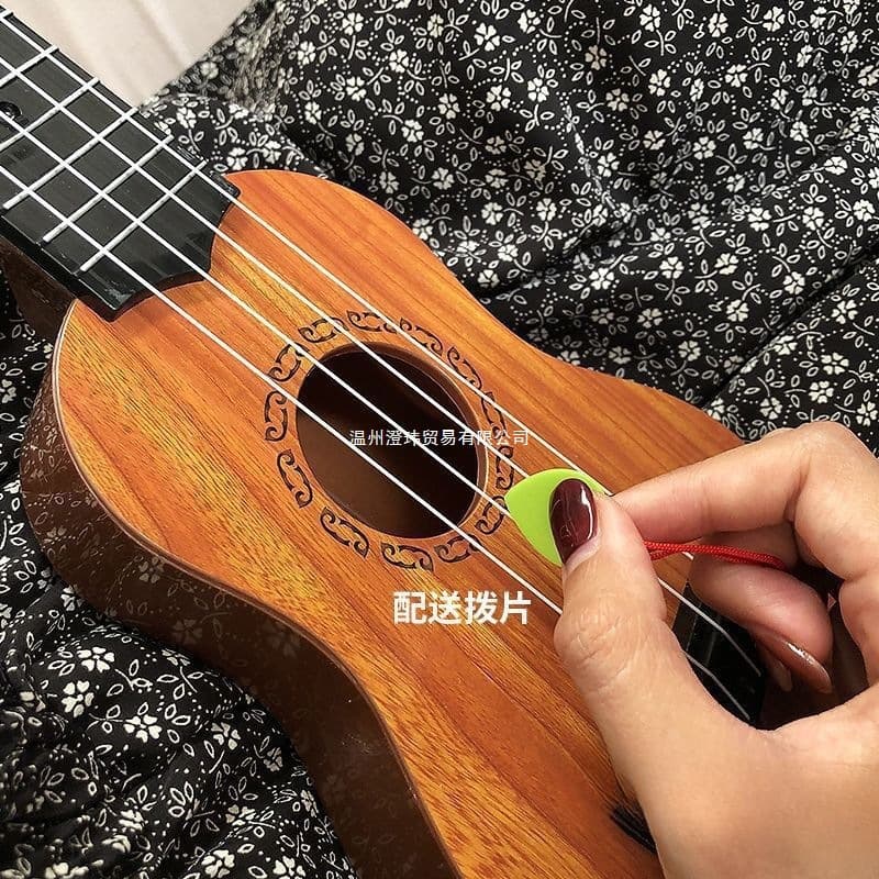 Factory direct sales ukulele small guitar children boys and girls beginner musical instrument toys playable music toys