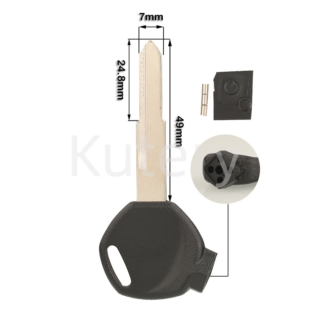 Honda Wuyang Xindazhou Hornet CBR650 CB500 Motorcycle Straight Chip Key Case