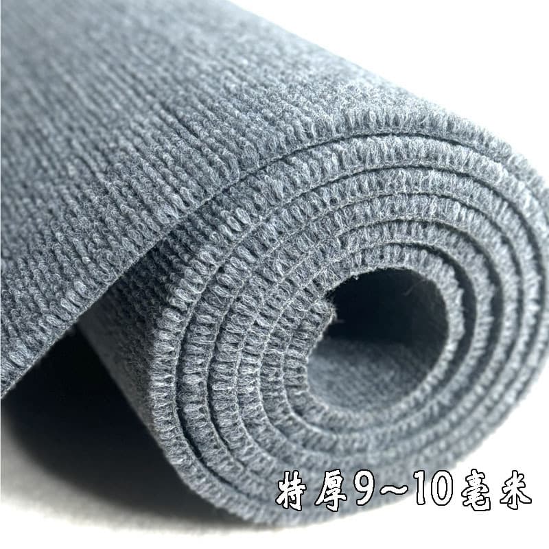 Modern Simple Living Room Bedroom Full Carpet Office Soundproof Moisture-proof Dirt-resistant Thickened 10mm Striped Carpet