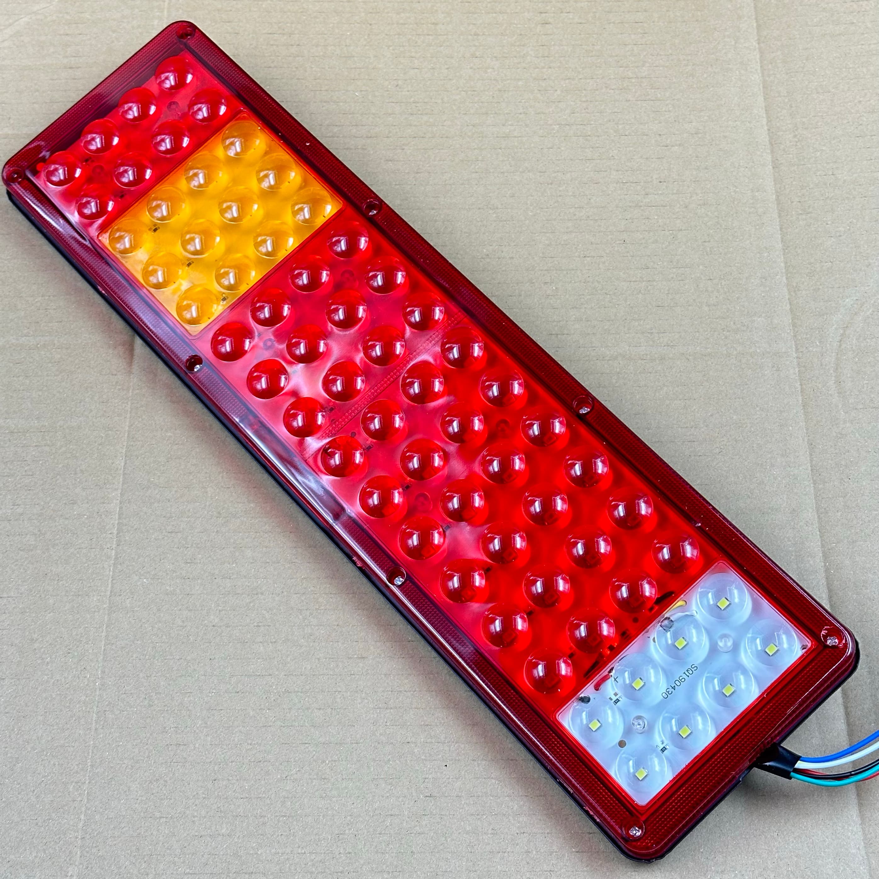 Truck Lens LED Steyr Rear Light 24V Super Bright Reverse Turn Signal Brake Electronic Light Assembly Waterproof
