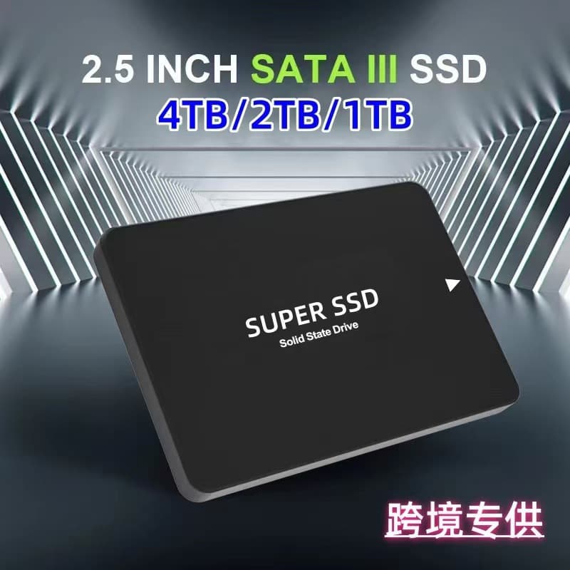 Cross-border SSD SATA 3.0 Solid State Drive High-Speed Read Write New Upgrade 4TB 2TB 1TB Fast Shipping