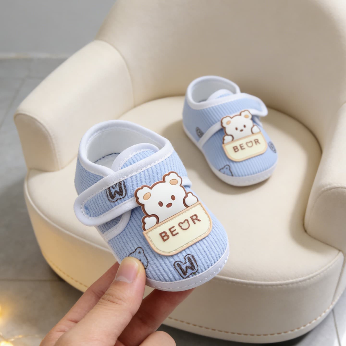 0-1 Year Baby Shoes Spring Autumn Soft Sole Pre-Walking Shoes 6-12 Months Boys Girls Cloth Shoes Newborn Shoes