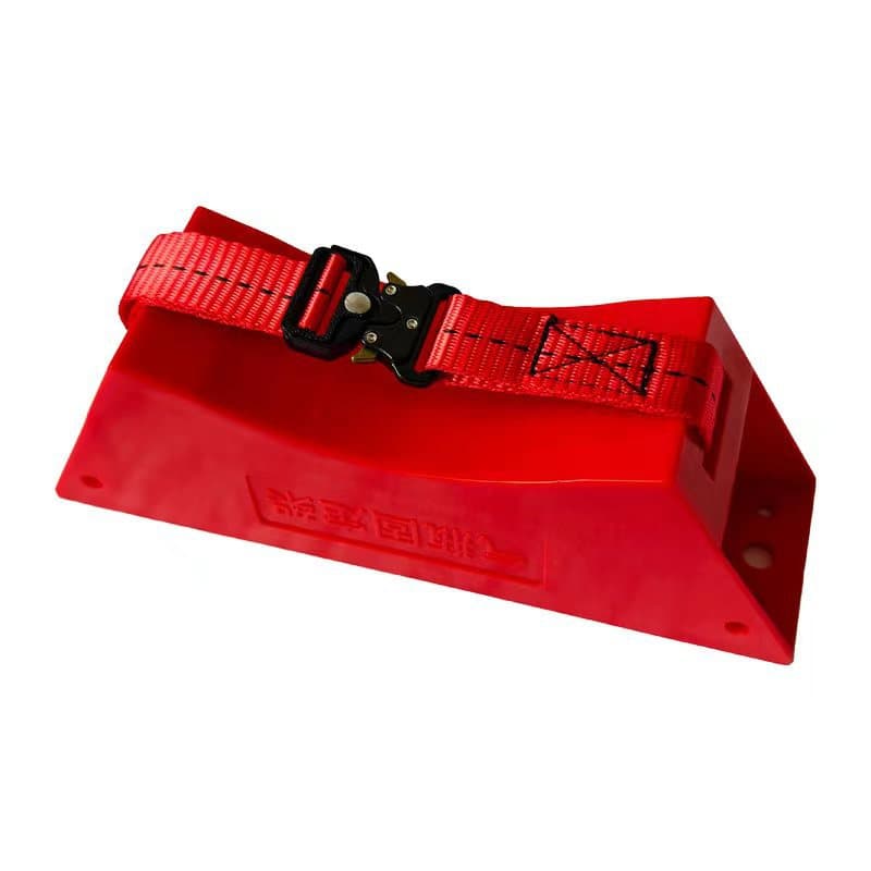 Gas Cylinder Holder, Laboratory Plastic Cylinder Cabinet ABS Fixation Bracket with Strap for Oxygen and Nitrogen Cylinders