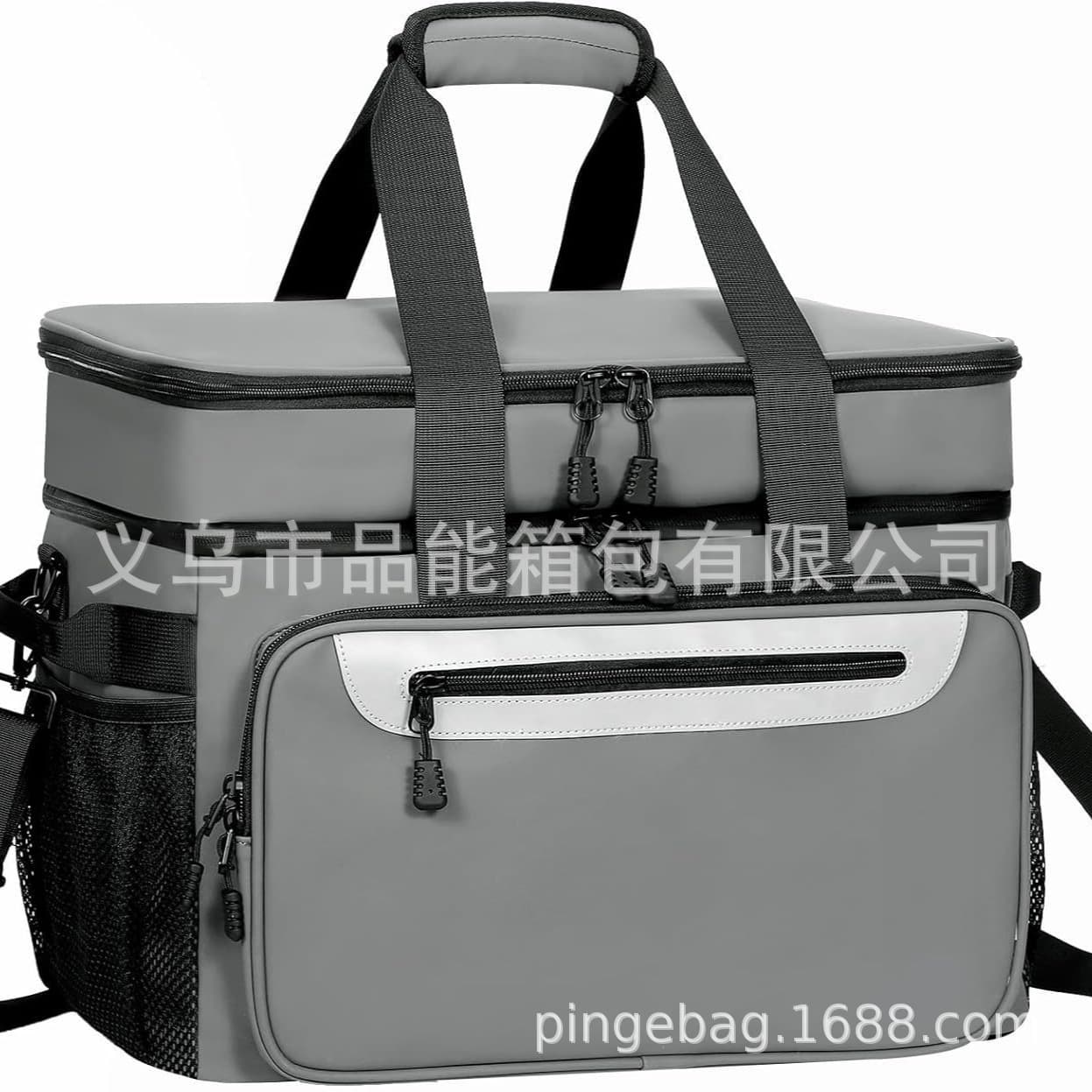Cross-border Insulated Aluminum Foil Lunch Bag, Thickened Lunch Box Tote, Waterproof Lunch Bag for Outdoor Use