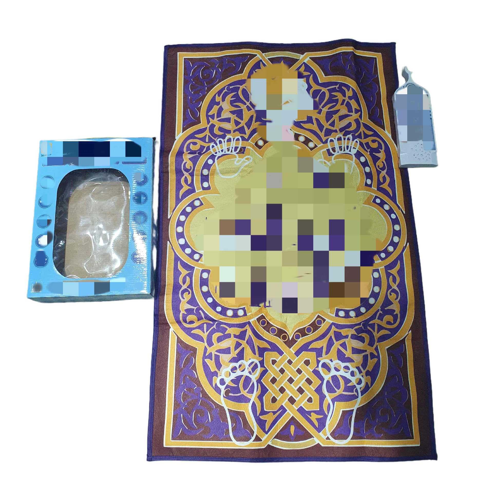Factory direct supply clearance promotion-S315prayer rug gift cross-border worship electronic carpet learning aid floor mat