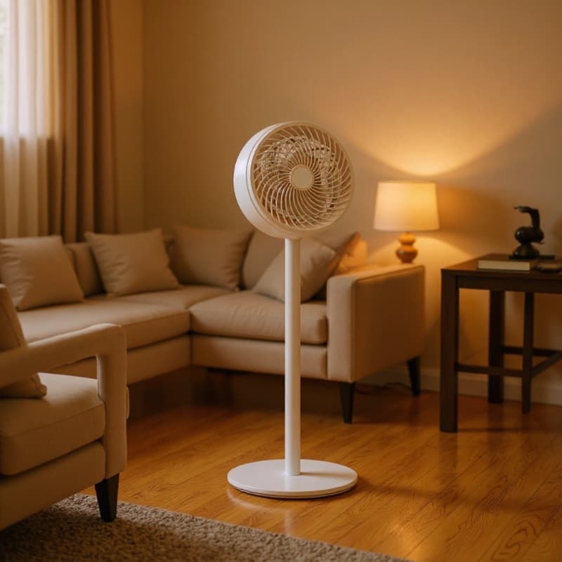 Air circulator fan, household floor fan, remote control, upright turbine, tabletop, dormitory fan, 2-in-1 bladeless fan