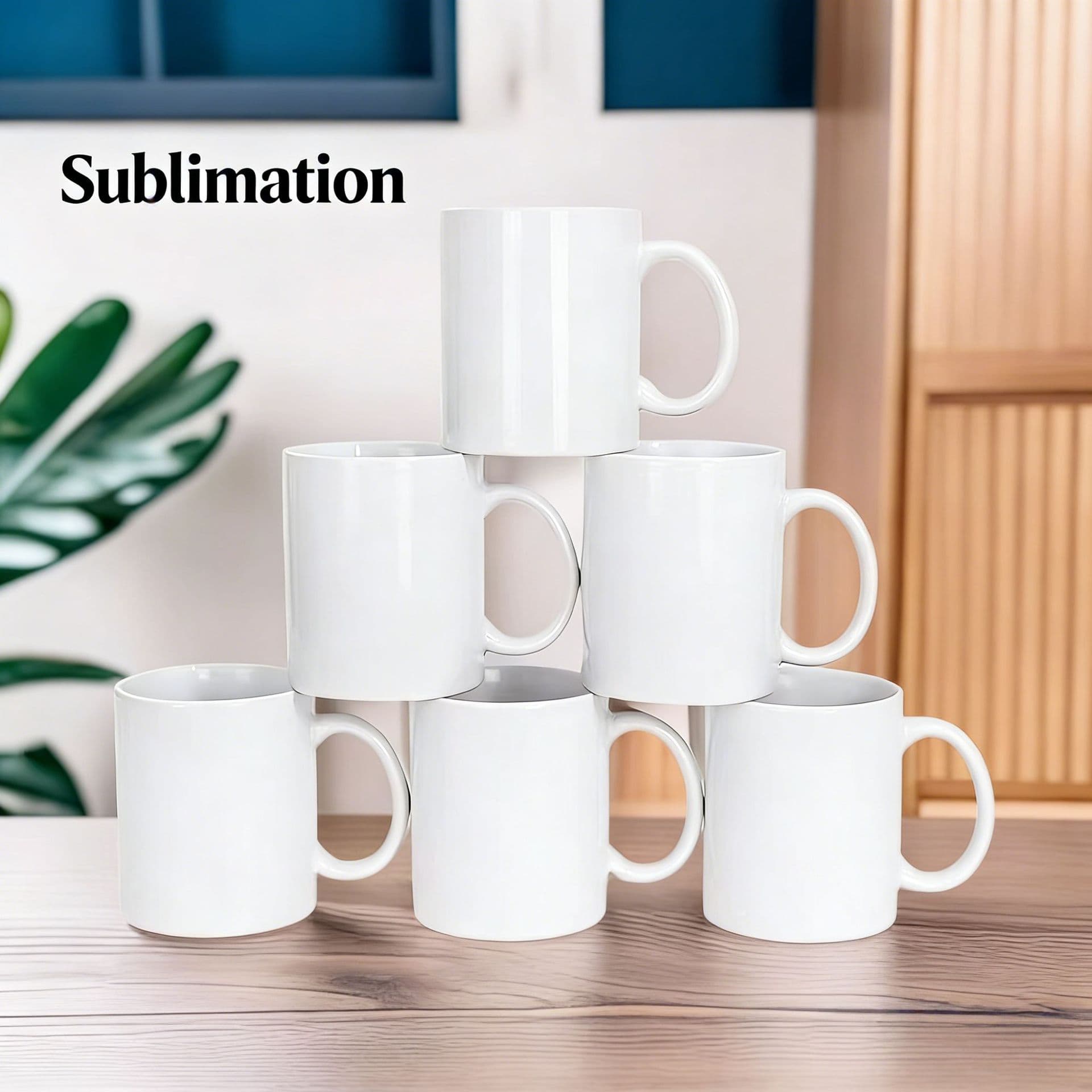 Heat Transfer Ceramic Mug 11oz Coated Mug 15oz AAA Grade Export Sublimation Mug